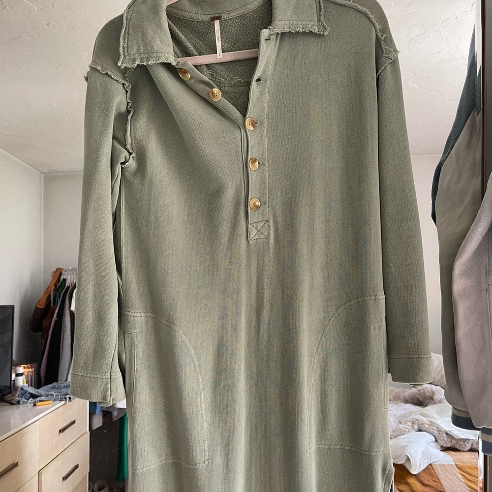 Free People On My Way Pullover maxi